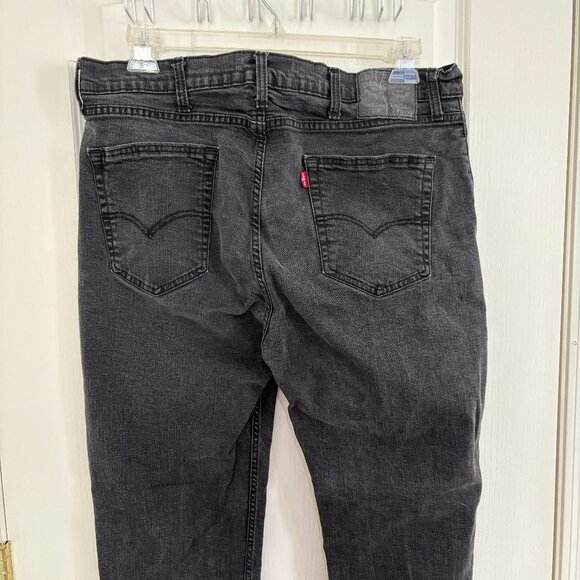 Levi's 514 Straight Fit Jeans 99% Cotton Black Midnight Men's Size 40 x 32 - Picture 6 of 8